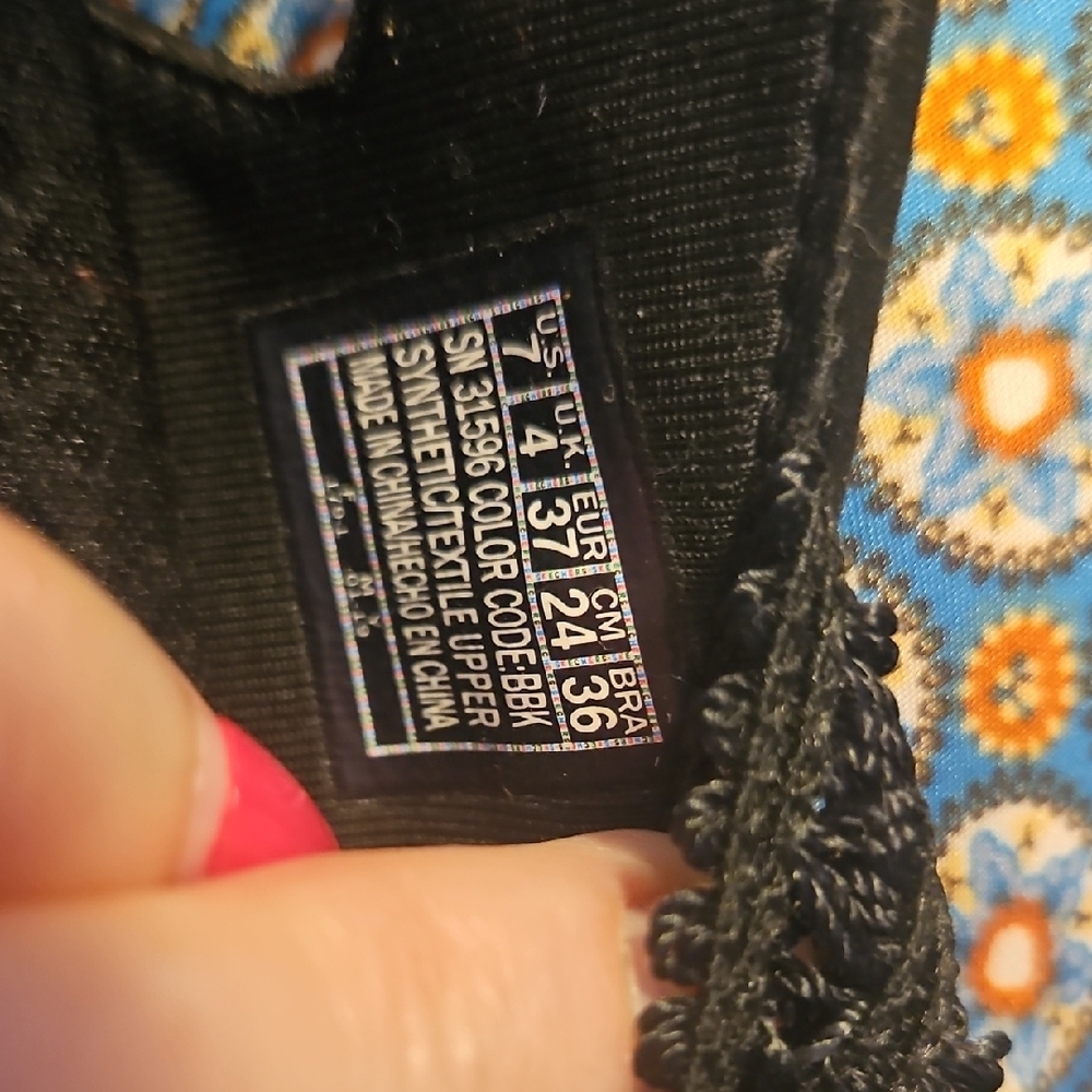 Skechers Black Wedge Sandals for Women - Picture 7 of 9